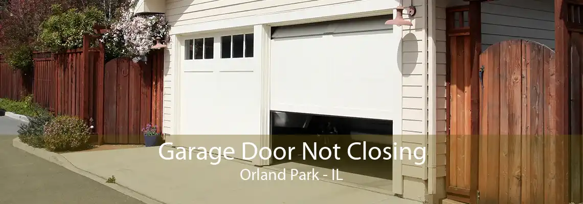 Garage Door Not Closing Orland Park - IL