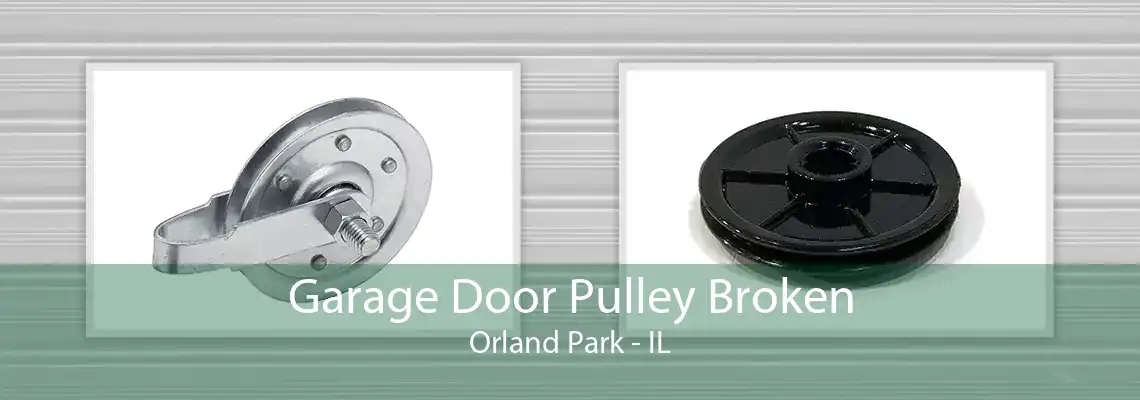 Garage Door Pulley Broken Orland Park - IL