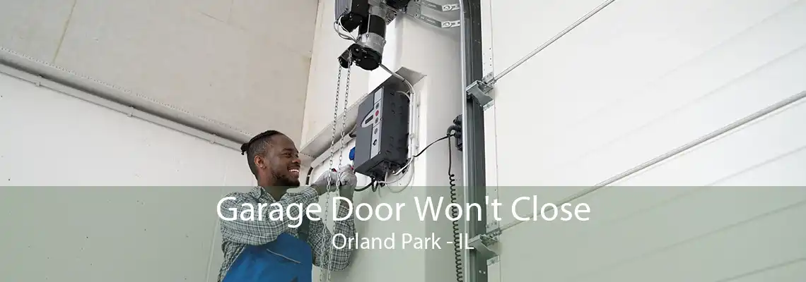 Garage Door Won't Close Orland Park - IL