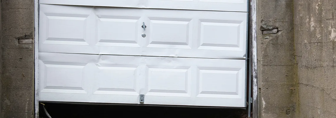 Garage Door Got Hit By A Car Dent Removal in Orland Park, IL