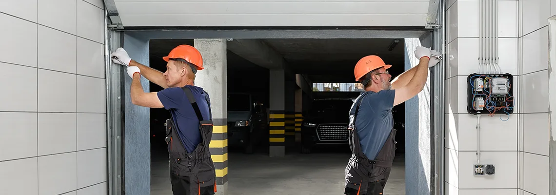 Wooden Garage Door Frame Repair in Orland Park, Illinois